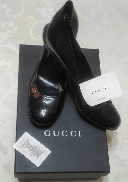 Koop Gucci zwarte schoenen Koop de nieuwste collectie online