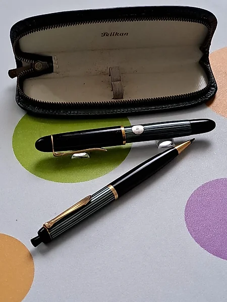 Penna stilografica di lusso in celluloide Pelikan in vendita
