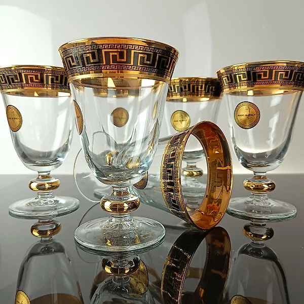 Sold at Auction: SIX SMALL CARTIER CRYSTAL BRANDY SNIFTERS