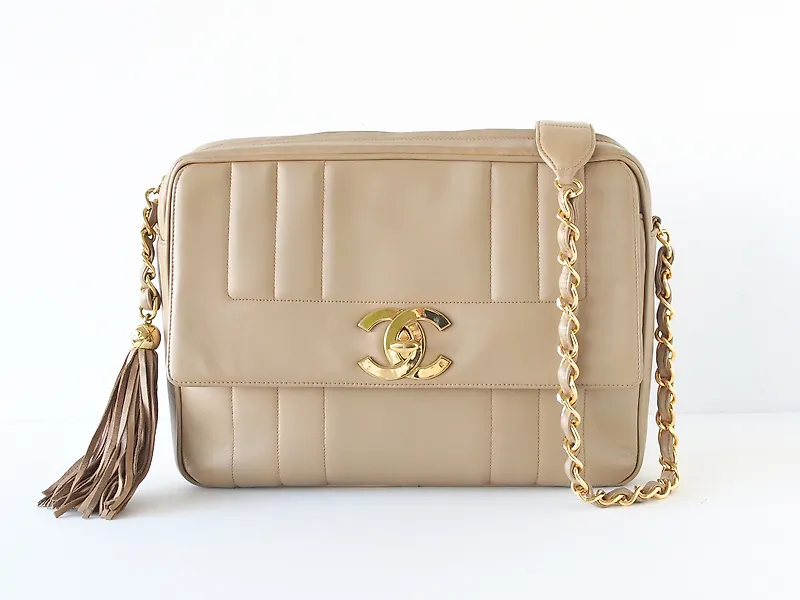 Bolso hotsell chanel beige
