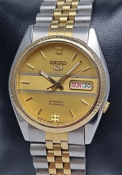 Seiko Gold plated Watches for Sale in Online Auctions