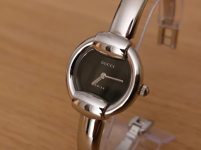 Gucci 1400l silver watch price sales