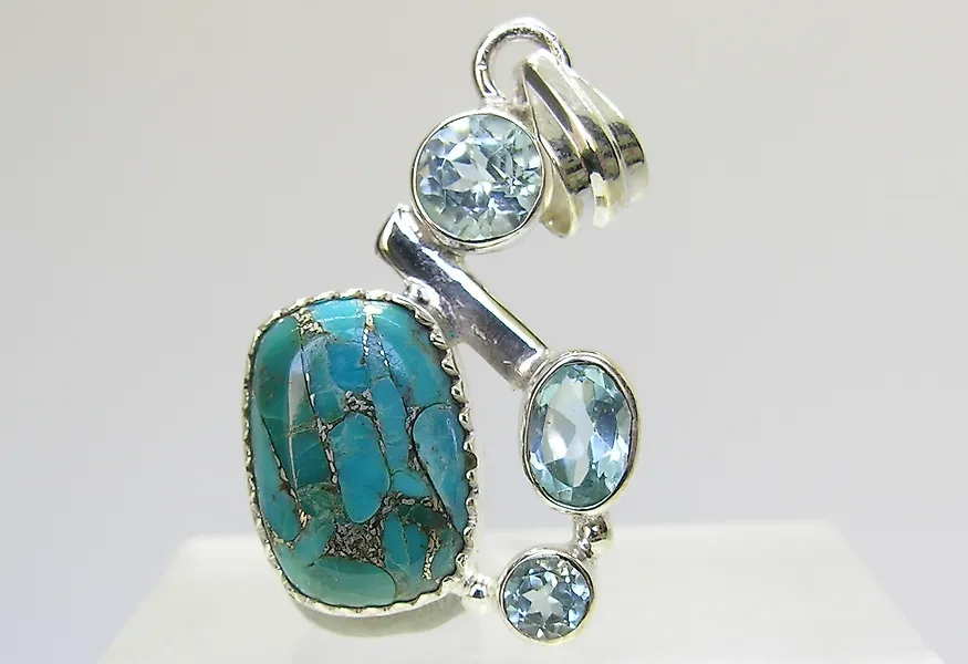 Turquoise pendants 2025 for sale