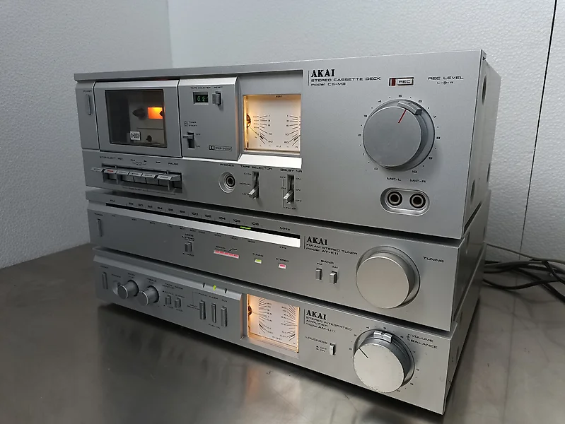 Jensen Reproductor de CD estéreo de alta fidelidad todo en uno y  sintonizador de radio digital AM/FM, reproductor de cassette reproductor de  casete