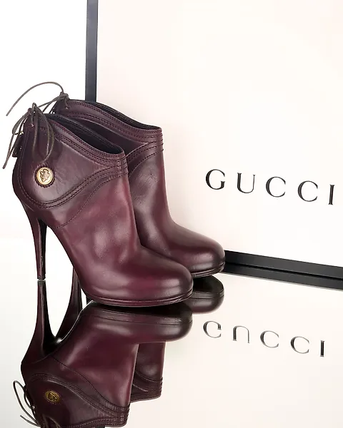 Acquista scarpe Gucci Bordeaux online Catawiki