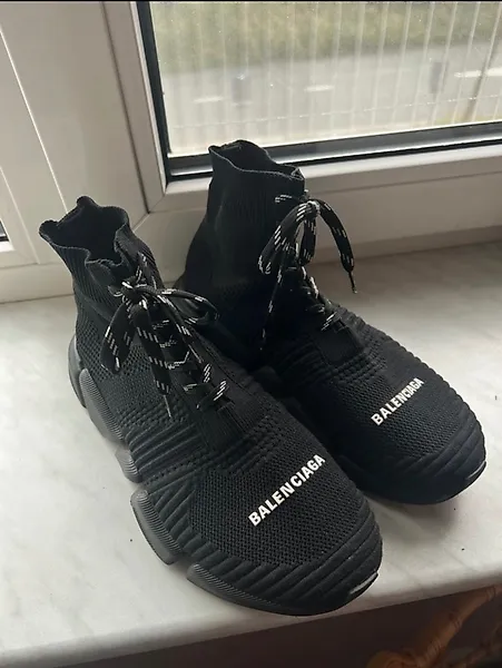Balenciaga zwarte schoenen store
