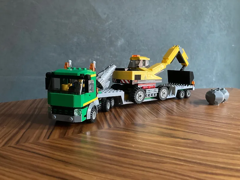Lego city wood transporter online