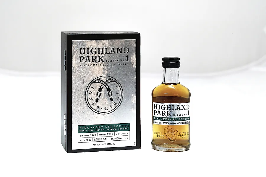 HIGHLAND PARK18years AmericanOakButt 空瓶