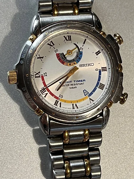 Reloj de pulsera cronografo Seiko chapado en oro. Compra objetos unicos. Ahora en subasta a la venta Catawiki
