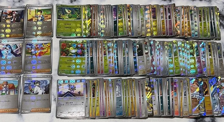Pokémon - 172 Card - White Flare Black Bolt  Monster Ball Mirror 160 + RR 12 Complete Set - Scarlet & Violet