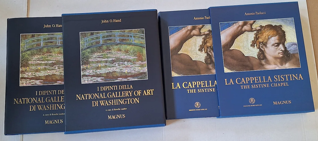 John Oliver Hand/Antonio Paolucci - I Dipinti Gallery di Washington/La Cappella Sistina - 2008-2018