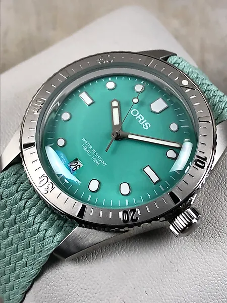 Oris - Divers Sixty Five Cotton Candy Automatic Green - 01 733 7771 4057-07 3 19 03S - Unisex - 2020-2025