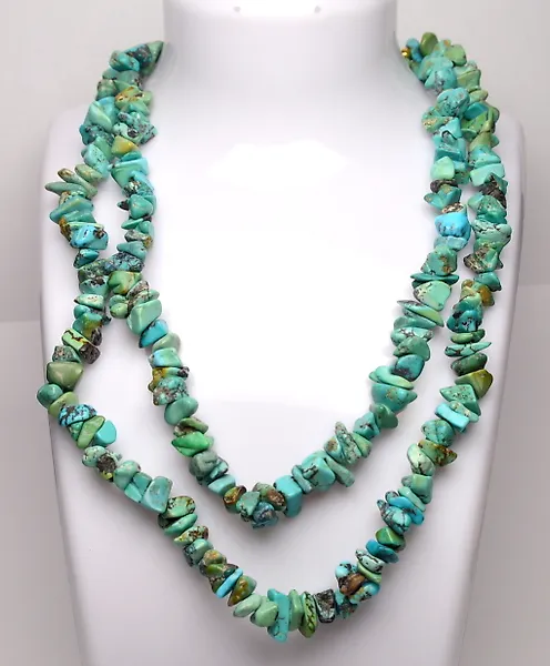 Turquoise - Blue Turquoise - 73g - Necklace