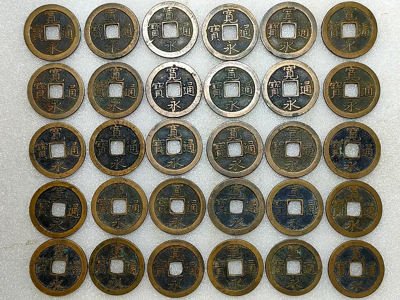 Japan. Lot of 30 cash coins, Japan Kuanyong Tongbao  (No reserve price)