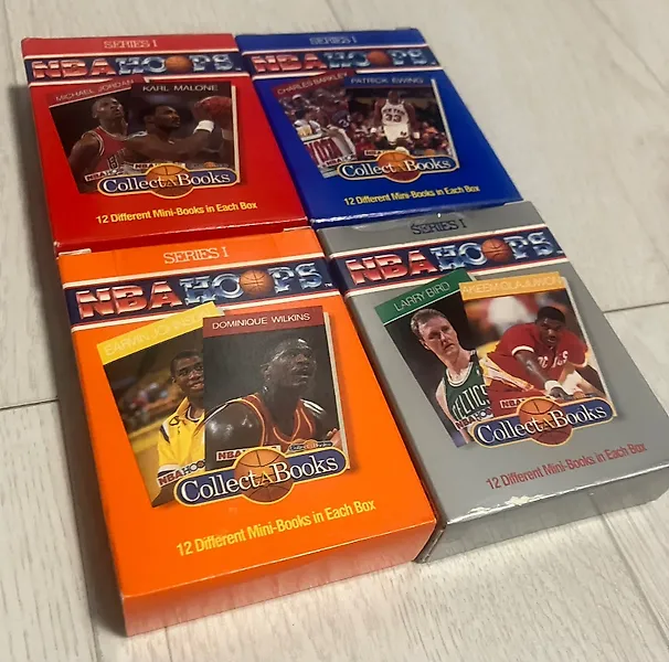 1990/91 NBA Hoops Michael Jordan - 4 Complete set - Good (GD)