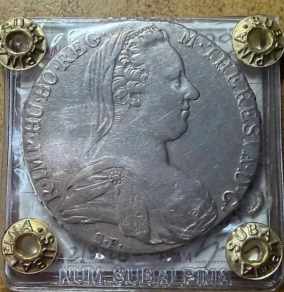 Italy, Eritrea. Vittorio Emanuele III. Tallero 1935/1939 “Due Piume"  (No reserve price)