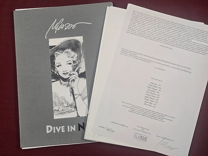 Milazzo, Ivo - 1 Portfolio - Dive in Nero Portfolio 70/200 Edizione Limitata e firmata