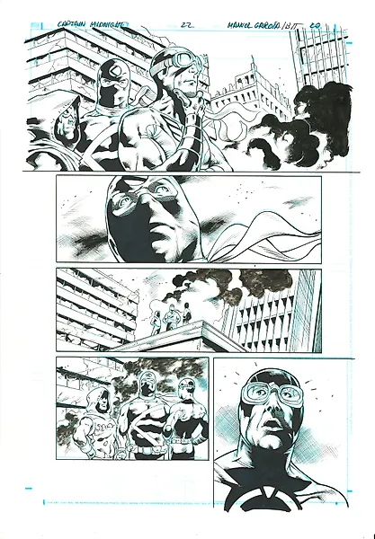 Manuel García & Bit - 1 Original page - Captain Midnight - #22 Page 20