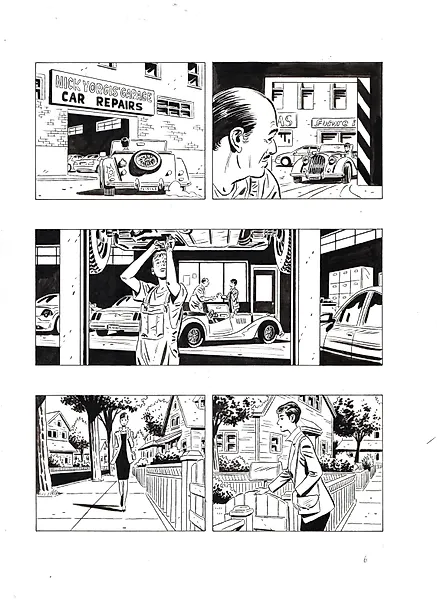 Pittaluga, Luigi - 3 Original page - Julia #277 - "In nome del padre" - 2021