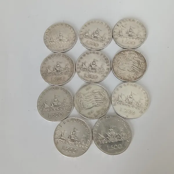 Italy. 500 lire Argento  (No reserve price)