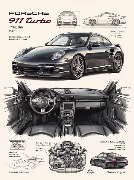 Shmidt.Art - Porsche 911 turbo - 2000s
