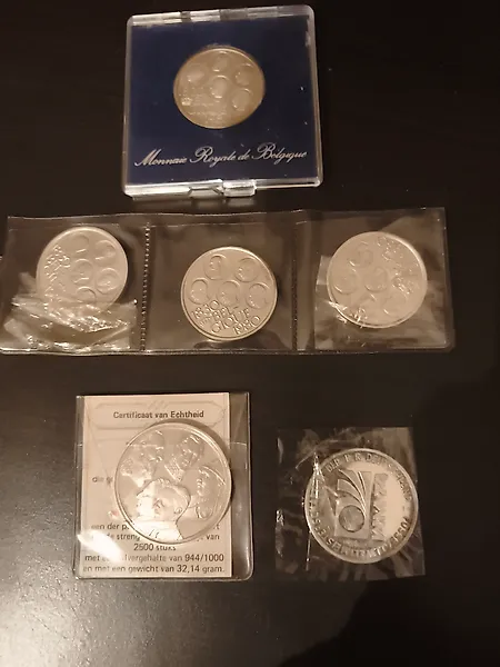 Belgium. Lot 6 stuks  (No reserve price)
