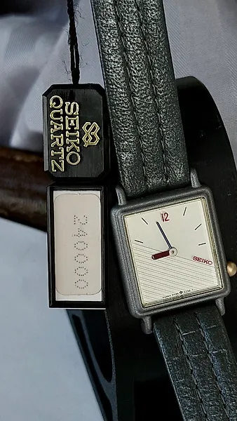 Seiko - Tank - No reserve price - 2P20 5F4A - Unisex - 1984