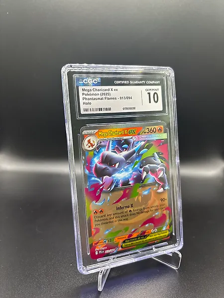 Pokémon - 1 Graded card - Mega Charizard X ex #013 Foil - CGC 10