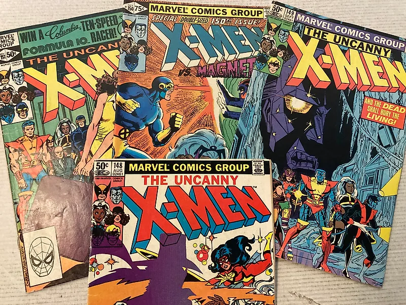 Uncanny X-Men (1963) 4 comics in range # 148 to 151. Consecutive run! - No Reserve Price! - 4 Comic collection - First edition - 1981/1981