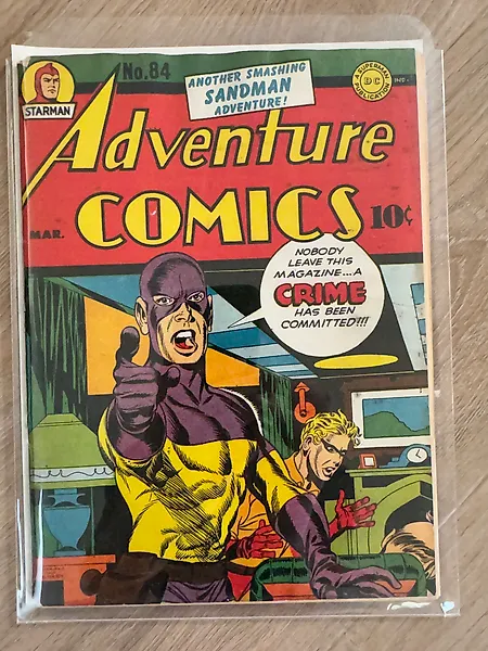 Adventure Comics 84 - Adventure Comics - 1 Comic - First edition - 1943