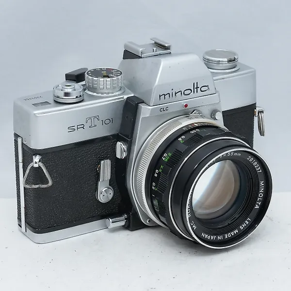Minolta SRT 101 + MC Rokkor-PF 55mm F1.7 Analogue camera