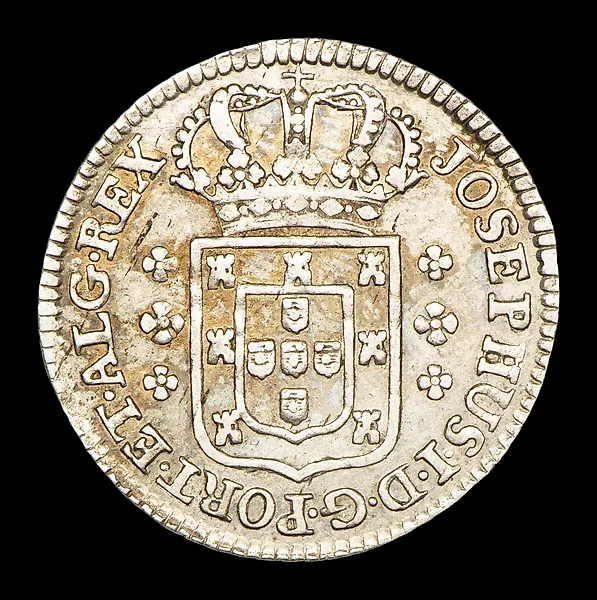 Portugal. D. José I (1750-1777). 6 Vinténs (120 Reis) - Josephus - Cruz Simples