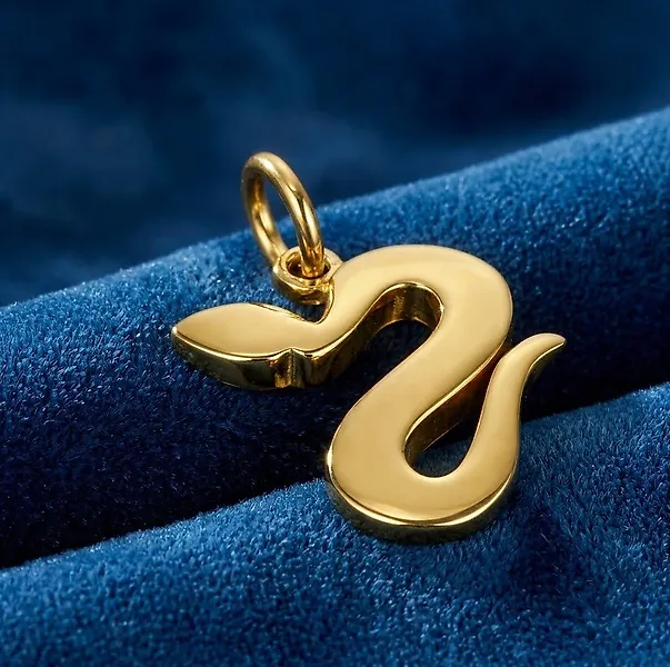No reserve price - Dodo - Pendant - 18 kt. Yellow gold - Made in Italy - Handmade