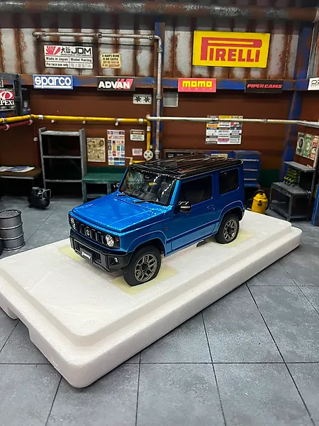 Autoart 1:18 - Model car - Suzuki Jimny (JB64) - Brisk Blue