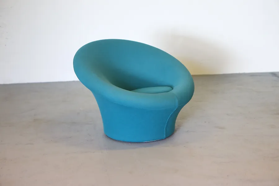 Artifort - Pierre Paulin - Armchair - Mushroom, F560 - Wool, Wood