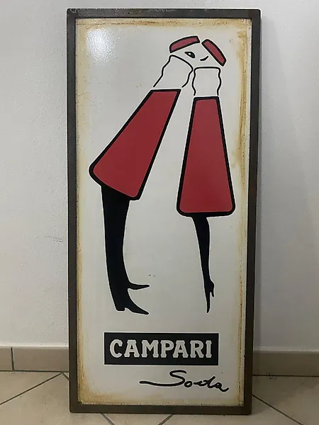 Campari - Plaque - Iron
