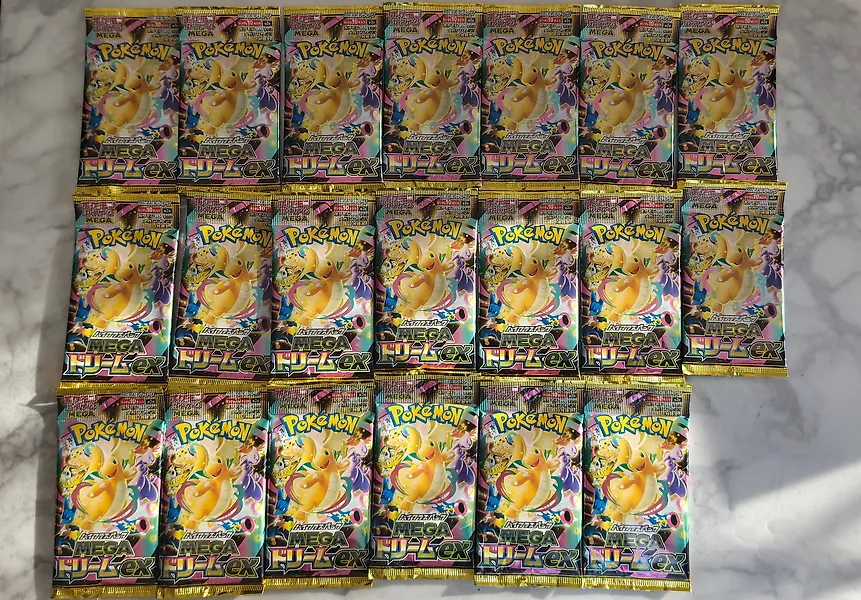 Pokémon - 20 Booster pack - Lotto 20 Booster Packs Jap Mega Dream ex M2a - Various sets