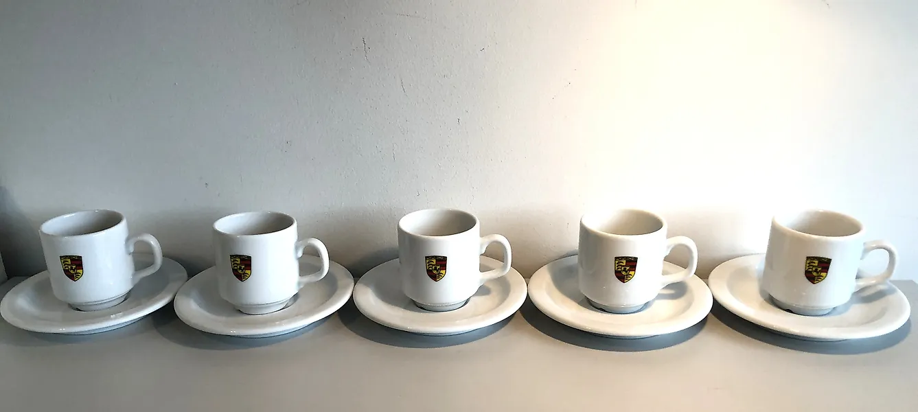 Decorative Object - Porsche - Porsche (dealer) Kop en Schotels - 1999