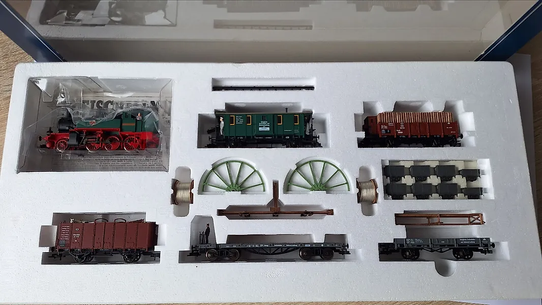 Fleischmann H0 - 490501 - Train set (1) - Train set from the Bergmannsglück coal mine, Era 1 - KPEV