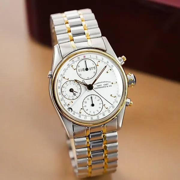 Eberhard & Co. - Navy Master Triple Calendar Chronograph - 32012 32021/10 32010 - Men - 1980-1989