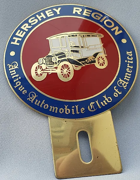 Badge - Grille Badge - AACA - Hershey Region - Antique Automobile Club of America - United States - 20th - mid (WW II)