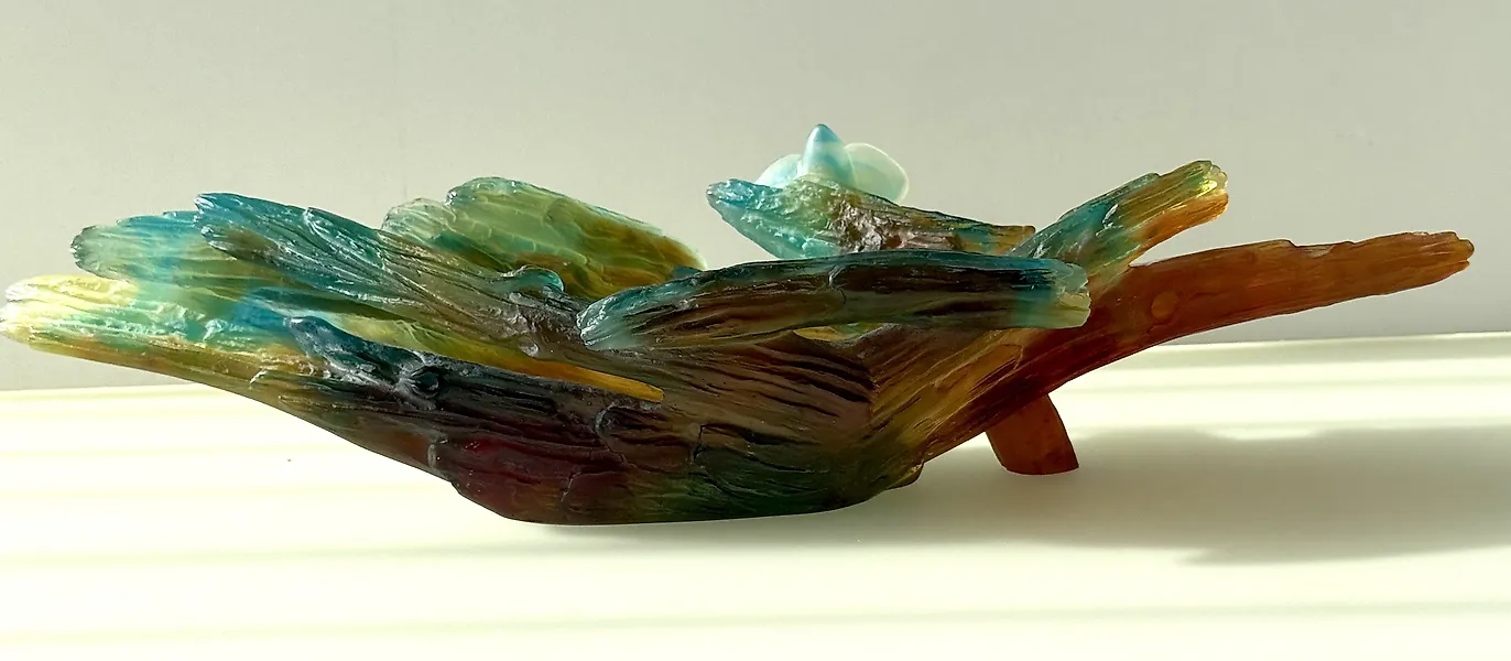 Daum - Centrepiece - Sequoia  - Crystal