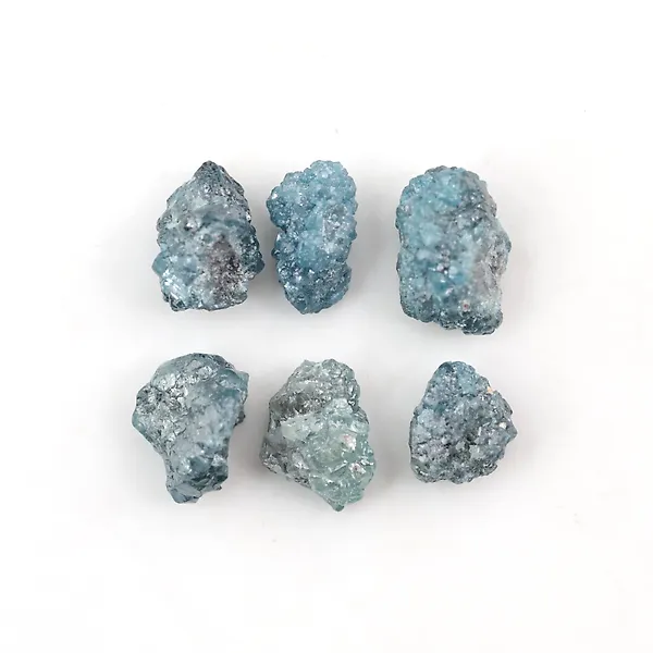 Diamond 15 Ct Blue Rough Raw Diamond for Jewelry- 3 g