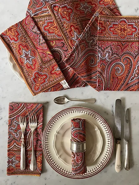 pierre frey - Napkin (12)  - 48 cm - 46 cm