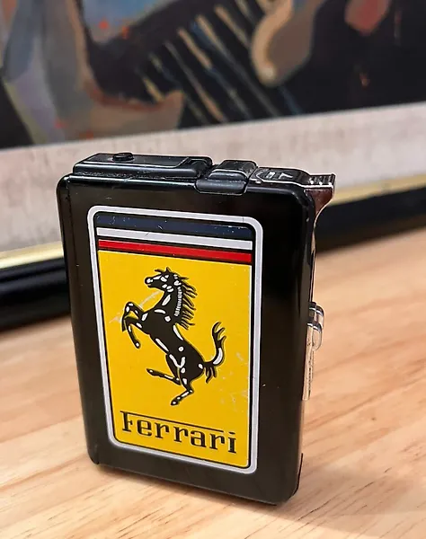 Vintage Ferrari Lighter - Lighter - Steel