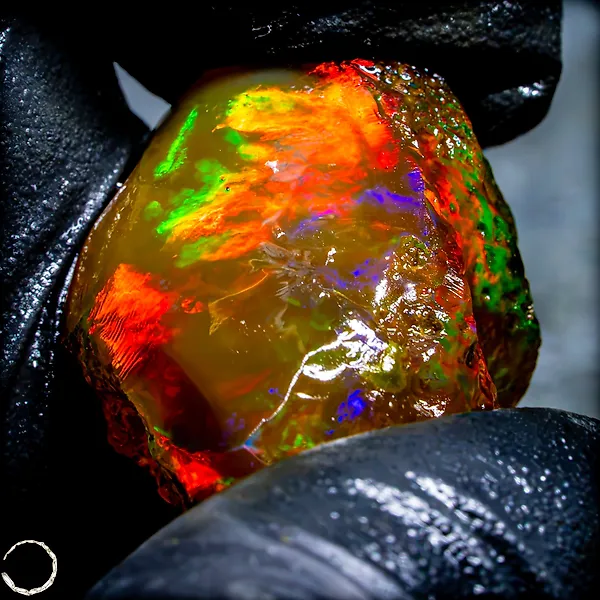 Crystal Opal – A Fireworks Display of Light and Color 34.35 ct- 6.87 g