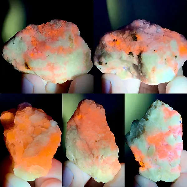 Rich Fluorescent Purple Hackmanite Specimen lot Specimen - 142 g - (1)