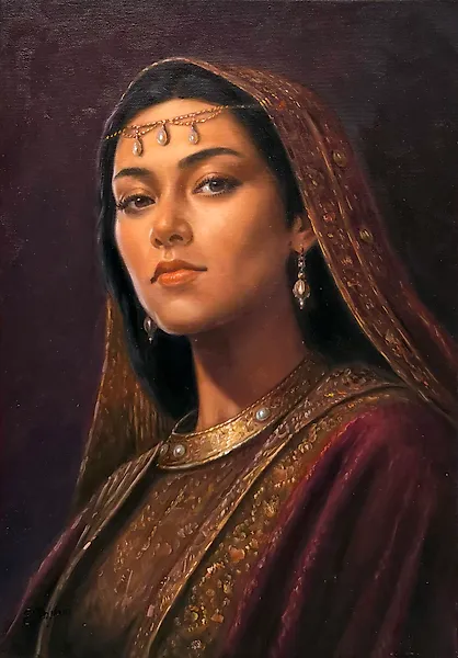 Ekaterina Dzuba (1982) - Oriental Beauty