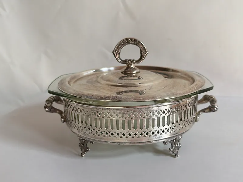 Serving dish - Silverplated, Silverplated - Fine Art of the Table