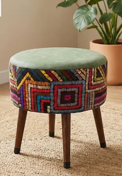 Pouffe - hornbeam - pouf stool